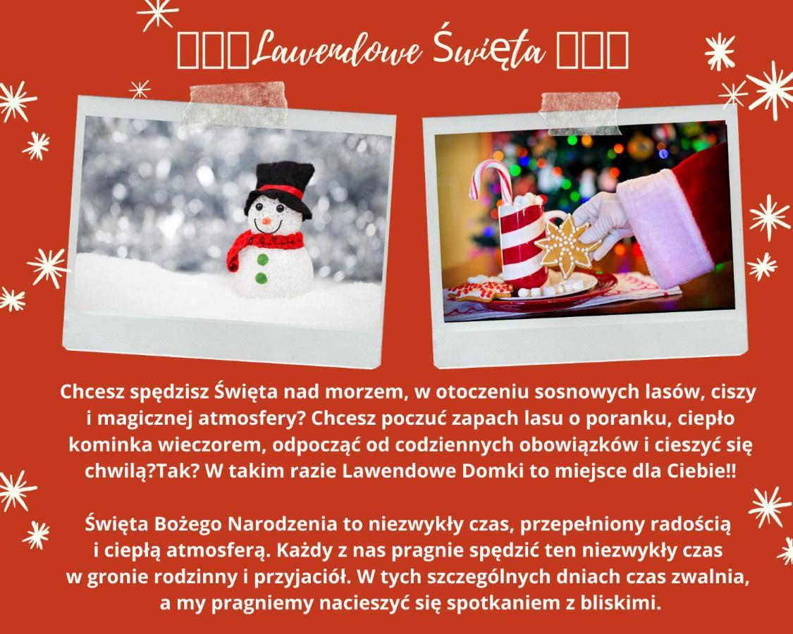 Lawendowe Domki Dziwnówek 外观 照片